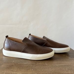 NWT Astroflex MENS Leather Slip Ons